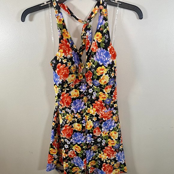 Derek Heart Pants - NWOT Derek Heart Floral Romper
